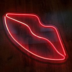 Neon sign "Electric Kiss"
