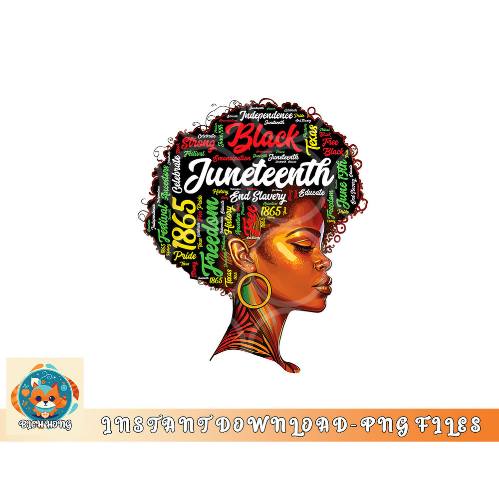 Black History Afro Queen Melanin Word Art Womens Juneteenth png, digital download copy.jpg