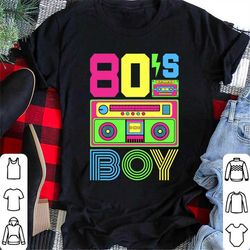 80s boy 1980s fashion 80 theme party outfit eighties costume tshirt sweatshirt gifts tee shirts for men and women
