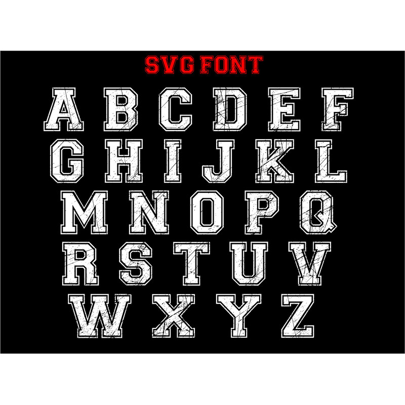 VARSITY Distressed font 5.jpg