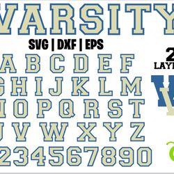 varsity vintage vector font svg cricut | varsity font svg, varsity alphabet svg, varsity font svg, sports font svg