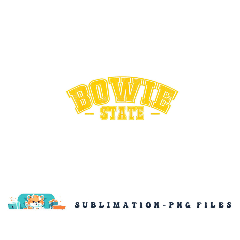 Bowie State University Vintage Apparel Gift Men Women png, digital download copy.jpg