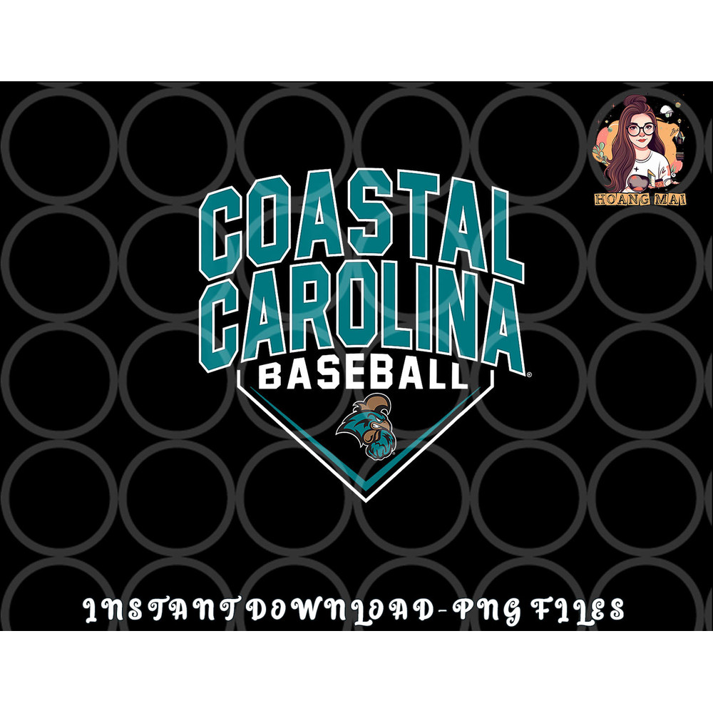 Coastal Carolina Chanticleers Baseball Bullpen png, digital download copy.jpg