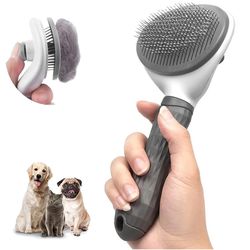 pet comb stainless steel needle comb dog and cat hair removal floating hair cleaning beauty skin care pet dog cleaning b