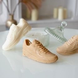 sneaker candle, air max 90 candle, am 90 candle, airmax90 candle, shoe candle, vegan handmade candle, gift idea candle