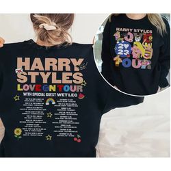 love on tour 2023 shirt, harry love on tour 2023 tshirt, harry concert sweatshirt, harry's house merch, gifts for fan