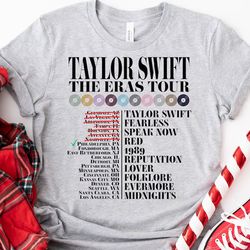 custom eras tour shirt, retro taylor swift, taylor swift fans tee, swiftie, eras concert shirt, taylor swiftie merch