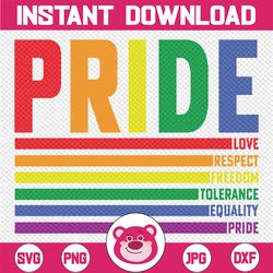 gay pride svg, lgbt svg, rainbow svg,gay festival outfit svg, rainbow heart svg,cut files for cricut, digital download
