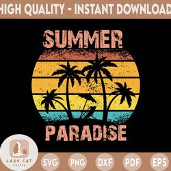 summer paradise, sublimations, designs downloads, surf vibes, summer, beach, sublimation downloads, png