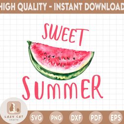 sweet summer png, watermelon png, sublimation designs, sublimation downloads, sublimation png, summer watermelon design