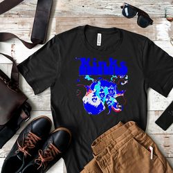 the kinks band shirt, the kinks band t shirt, the kinks greatest hits vinyl shirt