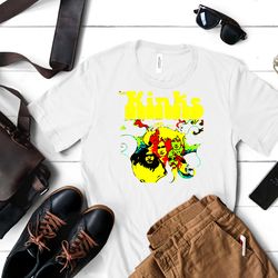 the kinks band shirt, the kinks band t shirt, the kinks songs shirt