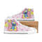 Lilo & Stitch Adults High Top Canvas Shoes for Fan, Women and Men, Lilo & Stitch High Top Canvas Sneaker, Lilo & Stitch