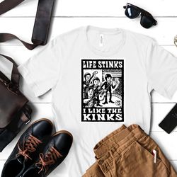 the kinks band shirt, the kinks band t shirt, the kinks journey anthology shirt