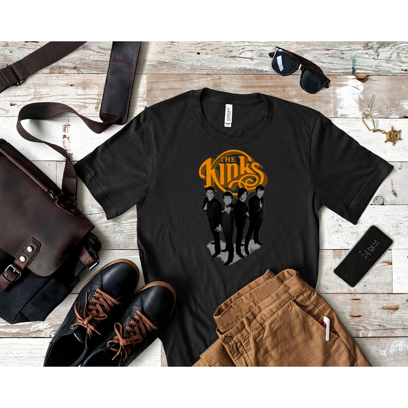 Living on a Thin Line Word of Mouth The Kinks Rock Band Gift Fan Essential T-Shirt 94_Shirt_Black.jpg