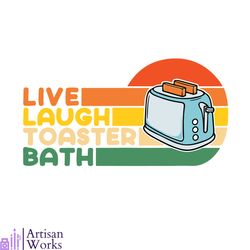 live laugh toaster bath pride month svg graphic design files