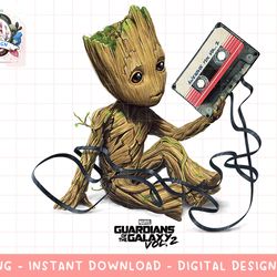 marvel guardians of the galaxy vol. 2 groot tape portrait png, sublimation.jpg