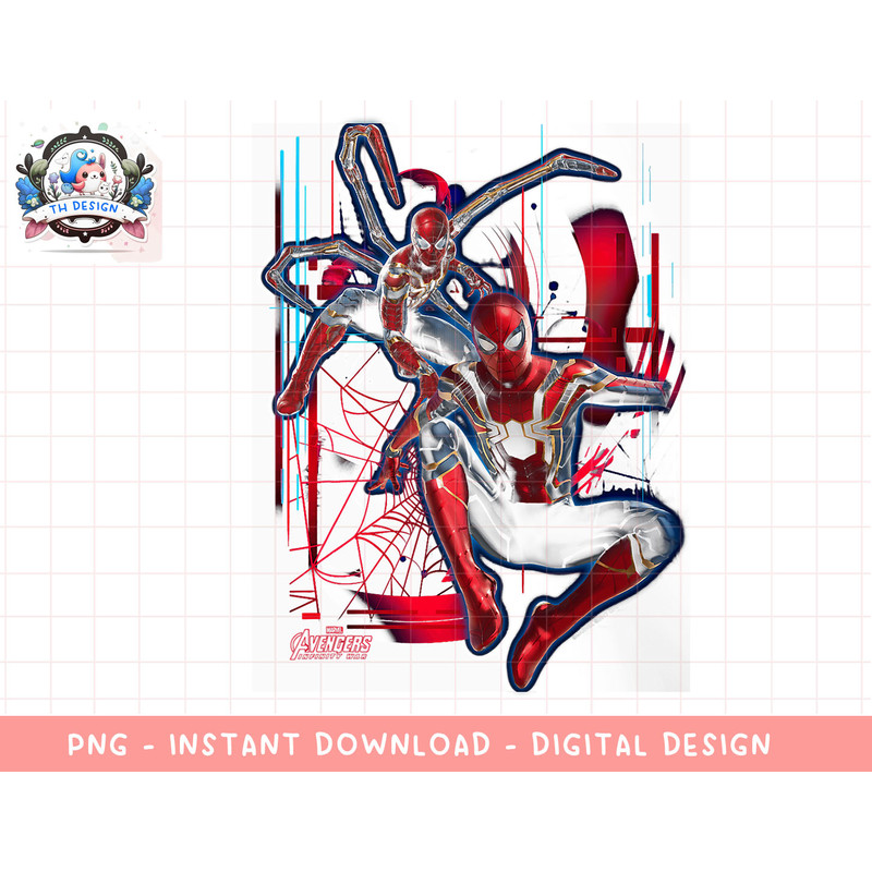 Marvel Infinity War Spider-Man Suit Tech Graphic T-Shirt png, sublimation.jpg