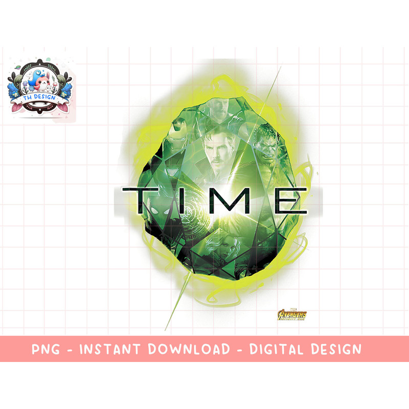 Marvel Infinity War The Green Time Stone Graphic T-Shirt png, sublimation.jpg