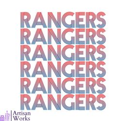 vintage style texas rangers vintage baseball png silhouette files