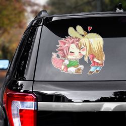 lucy heartfilia sticker, lucy heartfilia decal, fairy tail sticker, fairy tail decal, anime decal for car, anime sticker