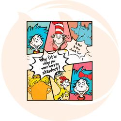 dr seuss comic happy dr seuss day svg graphic designs files