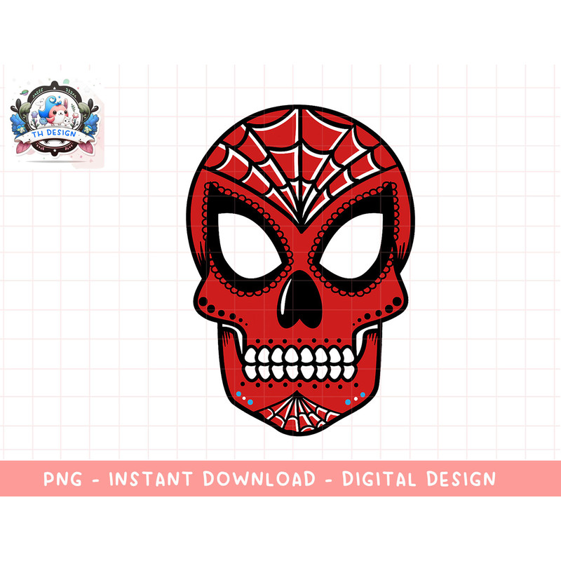 Marvel Spider-Man Sugar Skull png, sublimation.jpg