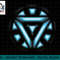 Marvel Studios Iron Man Tony Stark Arc Reactor png, sublimation.jpg