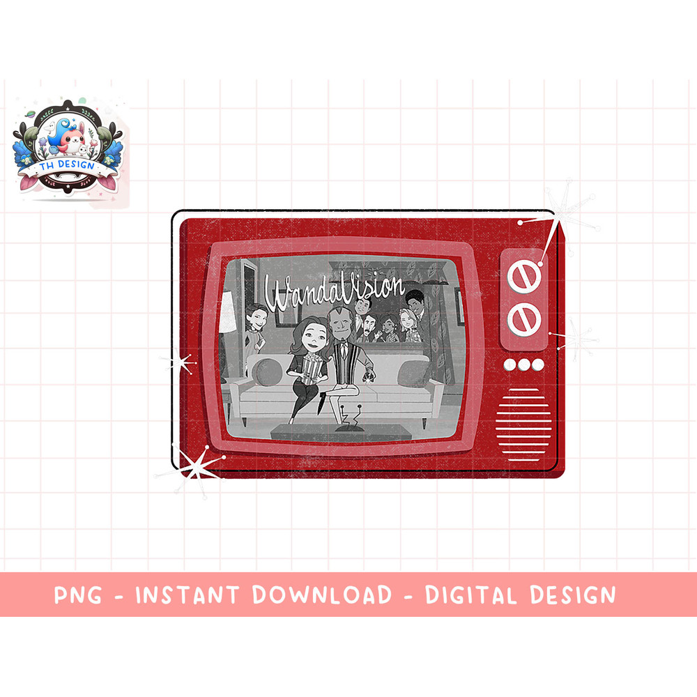 Marvel WandaVision Classic TV Retro png, sublimation.jpg