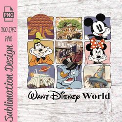 retro mickey and friends disneyworld florida est 1971 svg png dxf eps, disneytrip svg, disneyworld park svg, disneyland