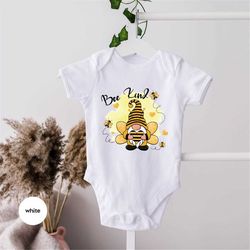 positive onesie, cute gnome baby bodysuit, gift for kids, motivational toddler shirt, mental health youth shirt, be kind
