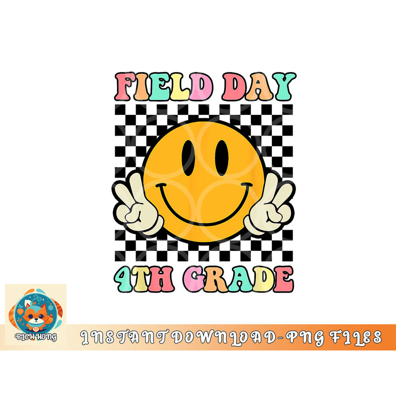 Field Day 4th Grade Shirt For Teacher Kids Field Day 2023 png, digital download copy.jpg