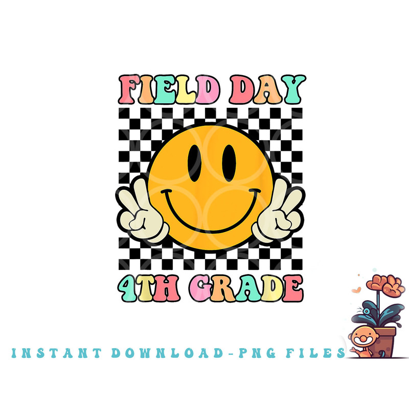 Field Day 4th Grade Shirt For Teacher Kids Field Day 2023 png, digital download copy.jpg