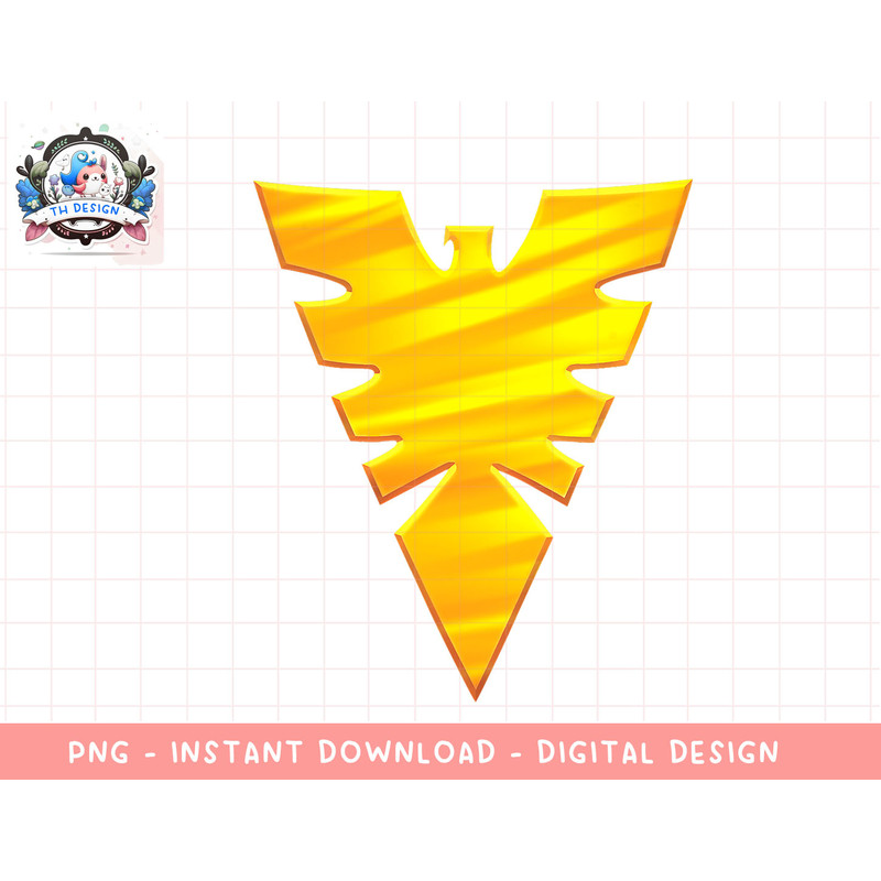Marvel X-Men Dark Phoenix Firebird Icon png, sublimation.jpg