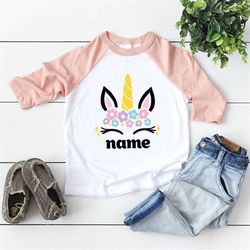 custom unicorn onesie, toddler girl shirts, personalized gifts, gift for girls, unicorn baby bodysuit, birthday party yo