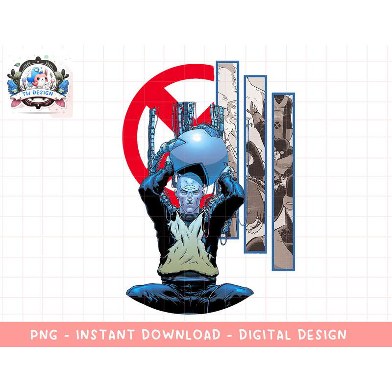 Marvel X-Men Professor X Charles Xavier Graphic T-Shirt png, sublimation.jpg