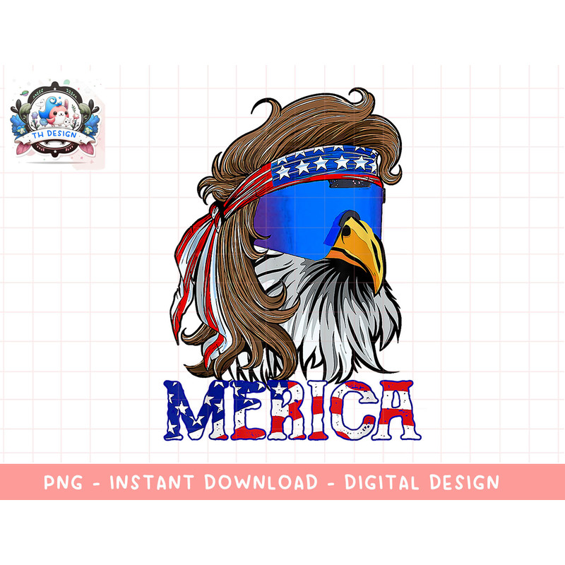 Merica Eagle Mullet Shirt American Flag USA Men 4th Of July png, sublimation.jpg