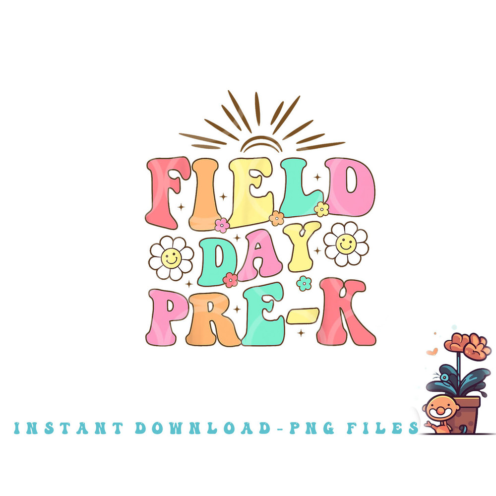 Field Day Pre-K Shirt For Teacher Kids Field Day 2023 png, digital download copy.jpg
