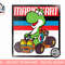 Nintendo Mario Kart Yoshi Old School Graphic T-Shirt png, sublimation.jpg