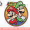 Nintendo Super Mario & Luigi Brothers Circle png, sublimation.jpg
