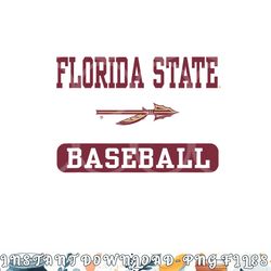 florida state seminoles baseball logo officially licensed png, digital download copy