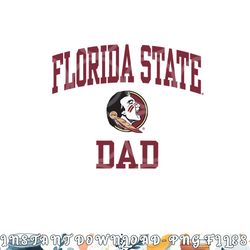 florida state seminoles dad icon officially licensed png, digital download copy