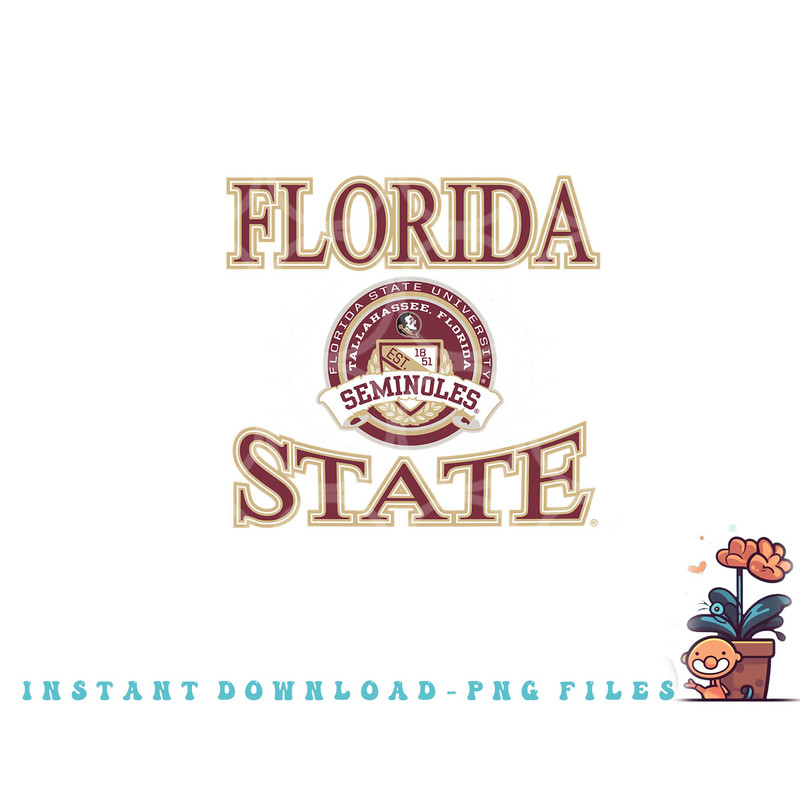 Florida State Seminoles Laurels Logo Officially Licensed Sweatshirt copy.jpg