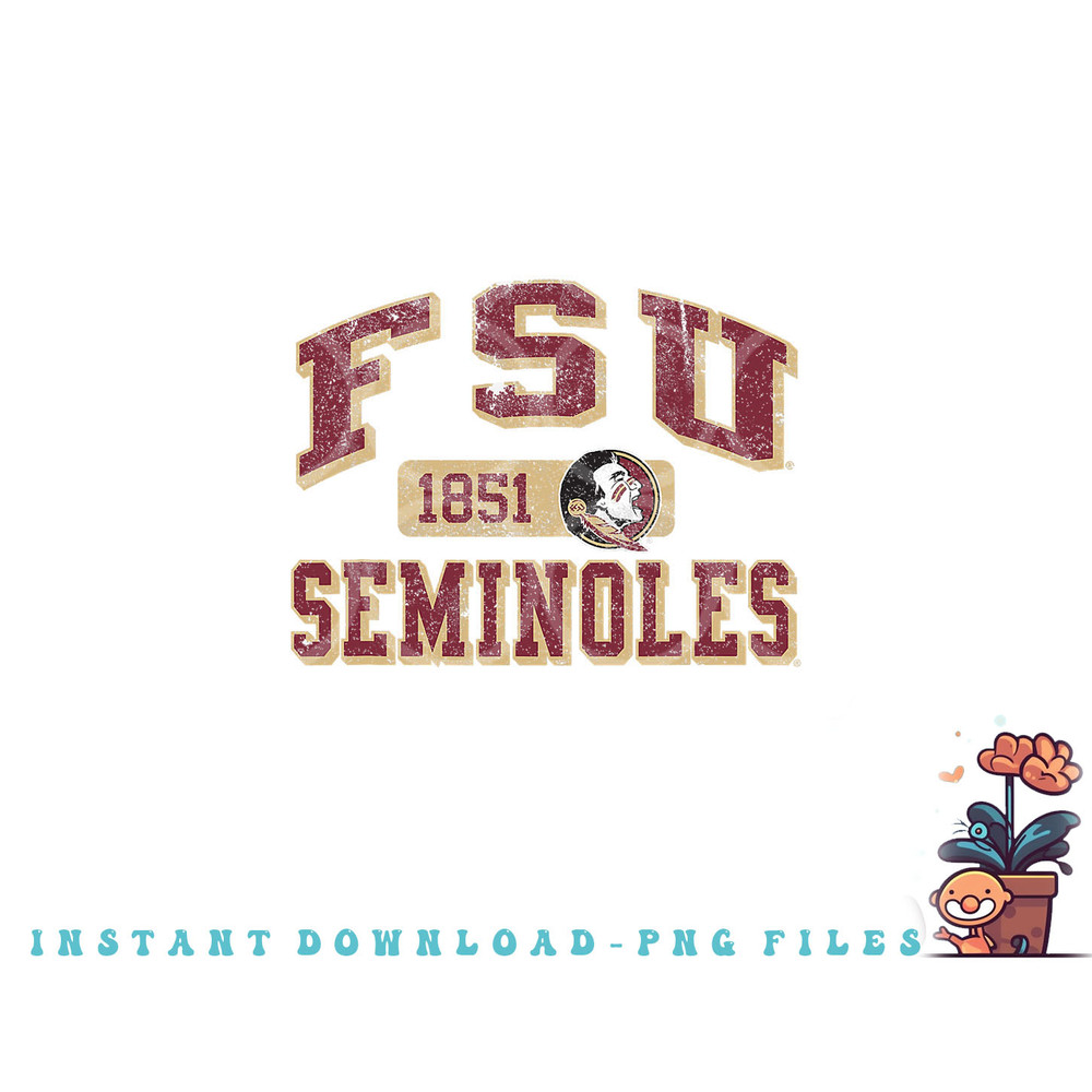 Florida State Seminoles Retro Bar Logo Officially Licensed png, digital download copy.jpg