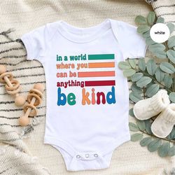 be kind toddler t-shirt, kindness shirts for kids, motivational outfit, inspirational youth shirt, positive baby onesie,