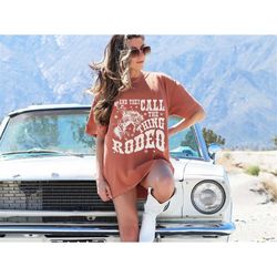 and they call the thing rodeo tee, comfort colors tee, rodeo tee, boho tee, vintage inspired  cotton t-shirt, unisex tee