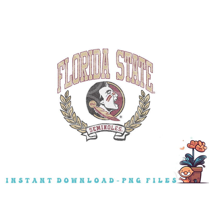 Florida State Seminoles Victory Vintage Logo png, digital download copy.jpg