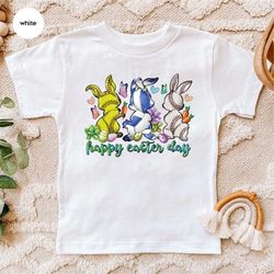 cute easter bunny onesie, happy easter day toddler shirt, easter gift, kids easter tee, easter eggs bodysuit, graphic te