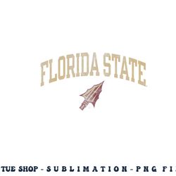florida state seminoles vintage arrowhead png, digital download copy