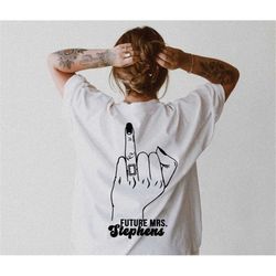 custom comfort colors tee, future mrs. tee, mrs. bride t-shirt, bridesmaids t-shirts, custom text, vintage inspired, com